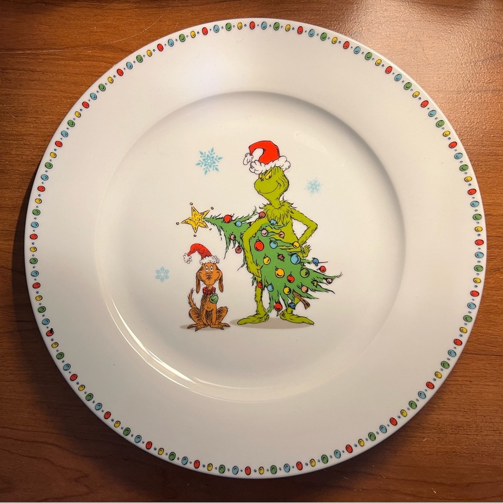 Grinch Plate